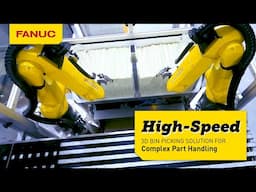 High-Speed 3D Bin Picking for Complex Part Handling