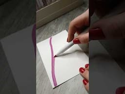 Acrylic markers in action 😁 #shorts