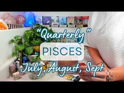 PISCES "NEXT 3 MONTHS" July, Aug, Sept 2025: From Collapse To Respect ~ You’re Rising With Purpose!