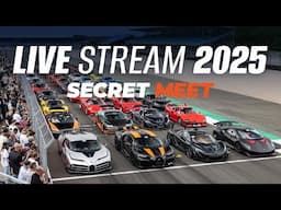 Secret Meet 2025 LIVE | Watch the World’s Rarest Supercars in Action