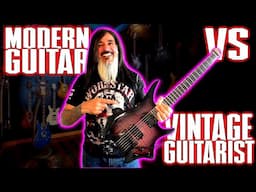MODERN Guitar vs VINTAGE Guitarist!... Will The Hils HN7 Headless Guitar DEFEAT Me???