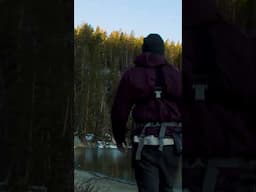 Catching Trout in a Beautiful Mountain Lake!