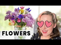 Craft With Me 🌼 And The FIRST Garden Bouquet of the Season!