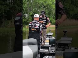 Catching bass at Chickamauga.