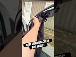 Best Window Covers For Vanlife 🚐 #vanlife #vanlifediaries #vanlifetips
