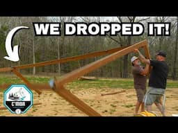 EPIC FAILURE? | We Totally MESSED UP!!! | OFF GRID Gazebo BUILD
