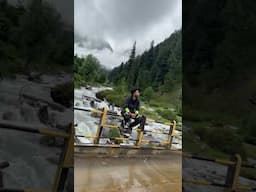 কাশ্মীর এর ঝর্ণা - Waterfall in Kashmir - Aru Valley