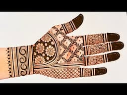Easy Simple Mehndi Design | New Stylish Mehndi Design | Front Hand Mehandi Design | Mehendi Design