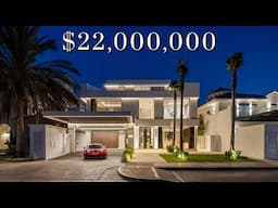 Inside a $22,000,000 Modern ULTRA LUXURY Beachside Villa - Palm Jumeirah, Dubai