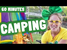 1-HOUR of Summer Camping | Fun Activities for Kids
