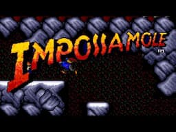 Impossamole (TG16) Playthrough longplay video game