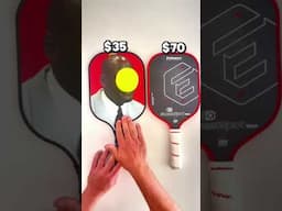 $35 vs. $70 Pickleball Paddle #pickleball