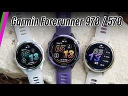 Garmin Forerunner 970 / 570 and HRM 600 // FULL Details - Everything You Need to Know