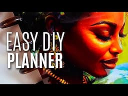 How To Make an Easy DIY Skinny Classic Happynichi Planner & Notebook