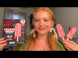 ASMR ~ EATING FREEZE DRIED POPSICLES?! 🍦💕