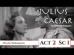 Julius Caesar Act 2 Scene 1 Close Reading Analysis