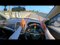 Steering Control & Road Judgment for Beginners | Steering Balance + Road Judgment in Car