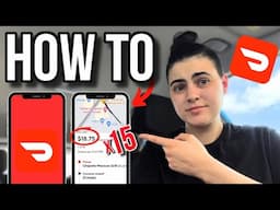 How To Get MORE ORDERS on DOORDASH (Tips/Tricks 2025)