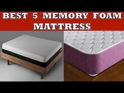 Best 5 Memory Foam Mattress in India 2024