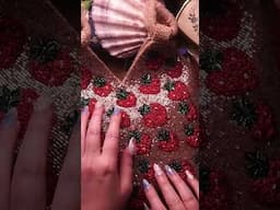 Scratching Strawberry Bag ASMR