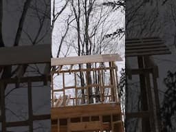 Cabin Gets Roof & Stand Up Loft