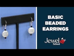 Basic Beaded Earring | Jewelry 101