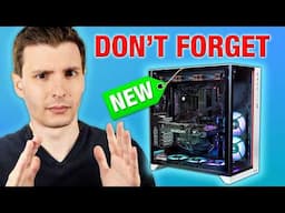 What You MUST Do When You Get a New PC (Or Right Now)