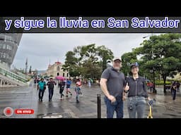 En vivo persistente lluvias ☔️ en #elsalvador