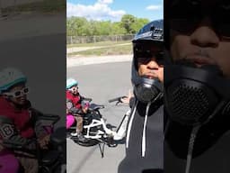 Wild bike ride with dad #bikelife #shorts