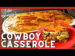 The ONLY Cowboy Casserole Recipe You Need with Biscuits!