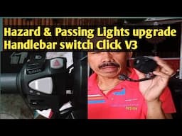 How to install Passing & Hazard lights Honda Click V3