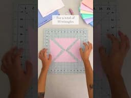 Fast & Fun Hourglass Blocks with AGF Pure Solids! #fabric #colors #quiltblock  #artgalleryfabrics