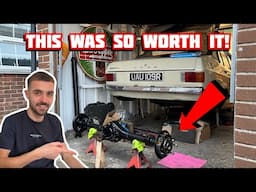 REBUILDING MY MK2 ESCORT REAR AXLE! DIFF, HALFSHAFTS & BRAKES
