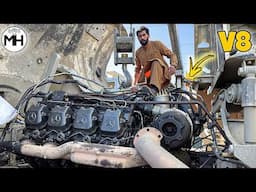 Genius Mechanic Revives Mercedes V8 with one New Sleeve Brought It Back to Life!