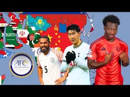 The Best Footballer From EVERY Country In Asia (2025)