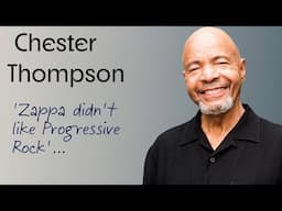 Chester Thompson: New Album | Genesis & the Pop Stuff | What Zappa thought of Progressive Rock