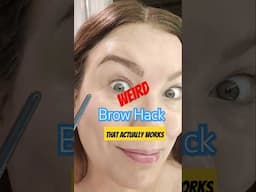 WEIRD BROW HACK! That Actually Works!!!