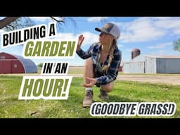 ONE HOUR GARDEN BUILD for only $10!