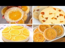 Satisfying Relaxing Video|🍞🥐🍊🥃Orange gummy recipe|Asmr|Tiktok
