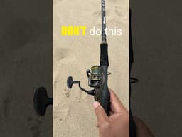DON'T do this! [Surf Fishing Tip]