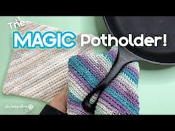 This Potholder Blew My Mind 🤯— No Sew, No Fuss!