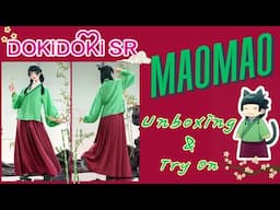 The Apothecary Diaries: Maomao SR cosplay unboxing and review || DokiDokiCos