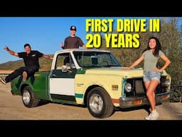 First Drive In DECADES For Our 1971 C10 Shortbed – Indestructible Inline 6