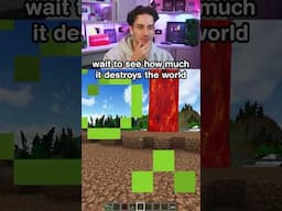 nuke vs my friends minecraft house...
