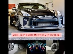 Morel Demo Car on Another Level! - Nissan GTR R35 High-End Audio System by Pssound