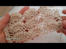 Super Easy Crochet Vest Knitted Model 😍 knitting love Şahane Tığ işi yelek örgü modeli anlatımı