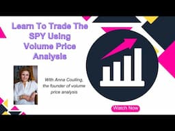 Learn how to trade the SPY using volume price analysis in this simple entry and exit example