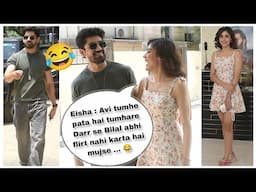 Avinash Mishra and Eisha Singh together at New Song Promotions | Avisha | @bollywoodbandook