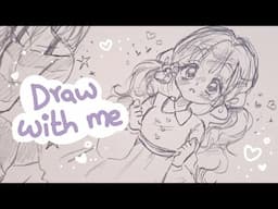 Quick sketches!✨️ | night time sketching |  Draw with me
