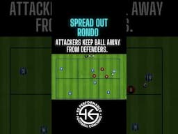 Spread Out Rondo #soccer